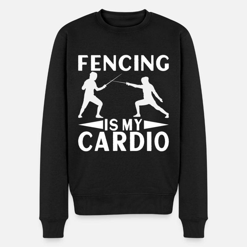 Clôtures Clôtures - Pull Premium bio Homme - noir