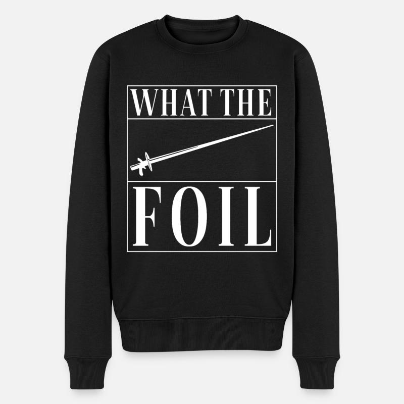 Clôtures Clôtures - Pull Premium bio Homme - noir