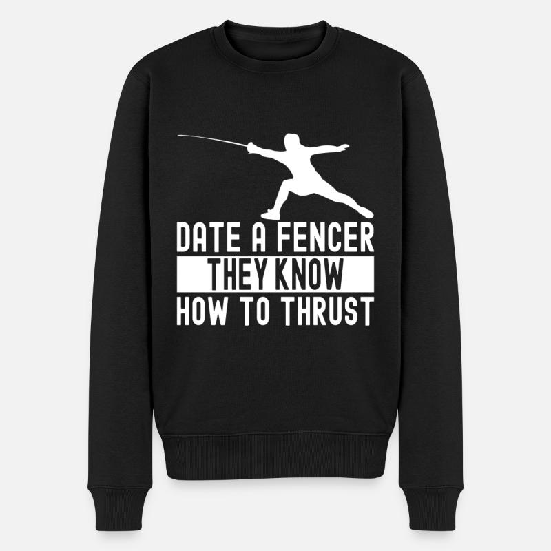 Clôtures Clôtures - Pull Premium bio Homme - noir