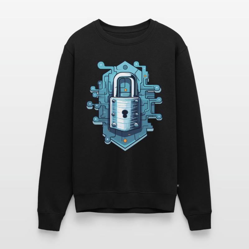 Cybersecurity Art Hacking Liebhaber Computer Nerd Männer Premium Bio Pullover