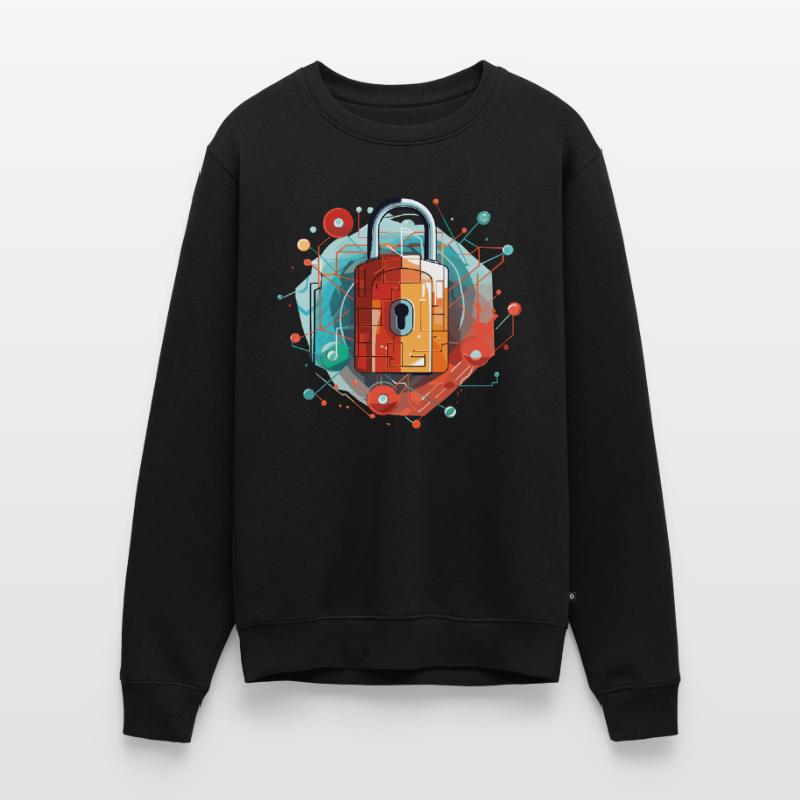 Lustiger Hacker Art Hacking Liebhaber Computer Männer Premium Bio Pullover