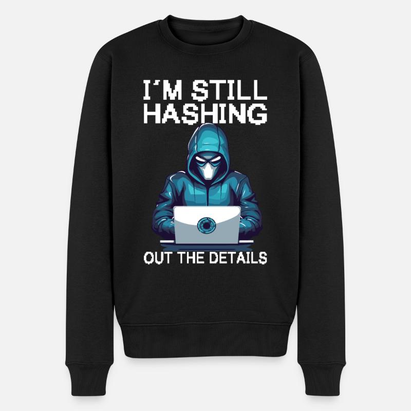 Ethical Hacking Analyst Ethical - Men's Premium Organic Jumper - black