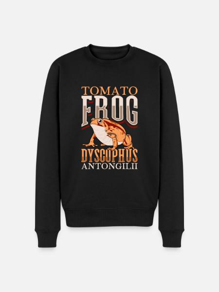 Red Tomato Frog - Men's Premium Organic Jumper - black