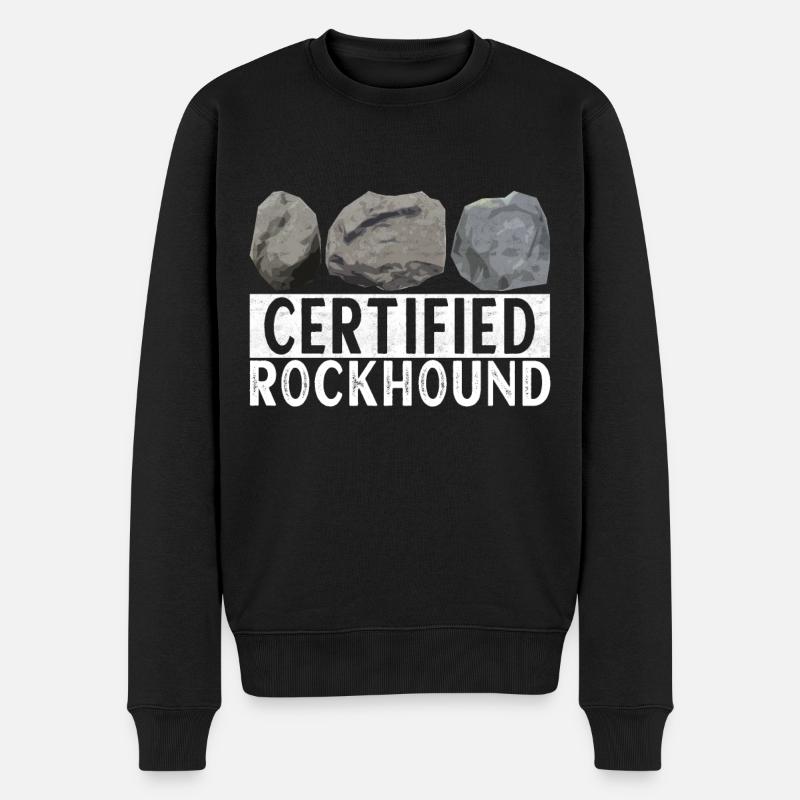 Géologue Géologie - Pull Premium bio Homme - noir