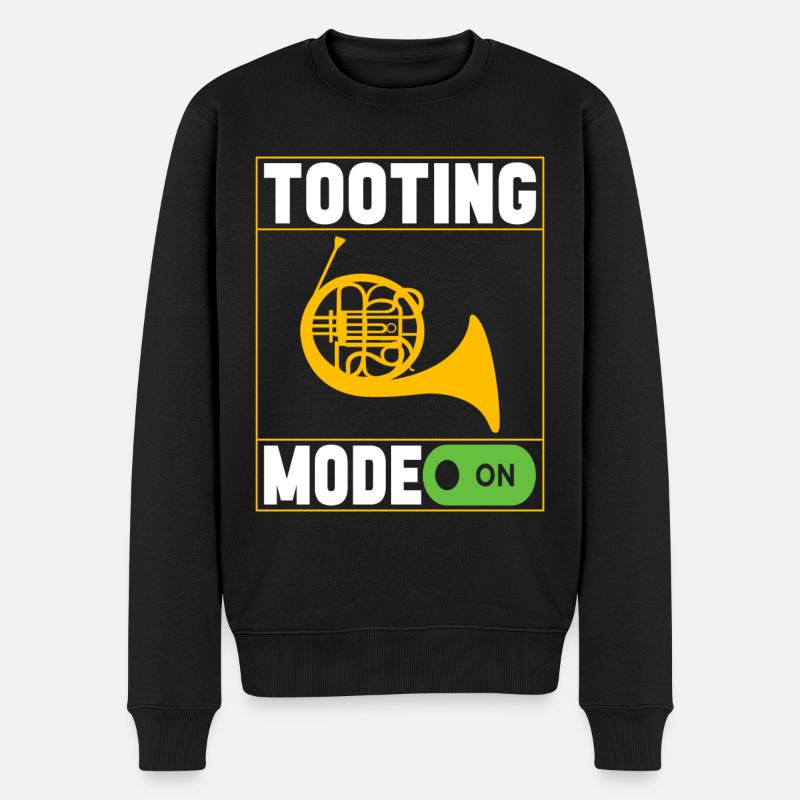 Cor Cuivres - Pull Premium bio Homme - noir