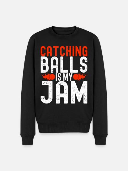 Dodgeball Dodgeball - Men's Premium Organic Jumper - black