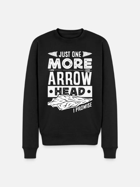 Arrowhead Hunter Archery Arrowhead - Men's Premium Organic Jumper - black
