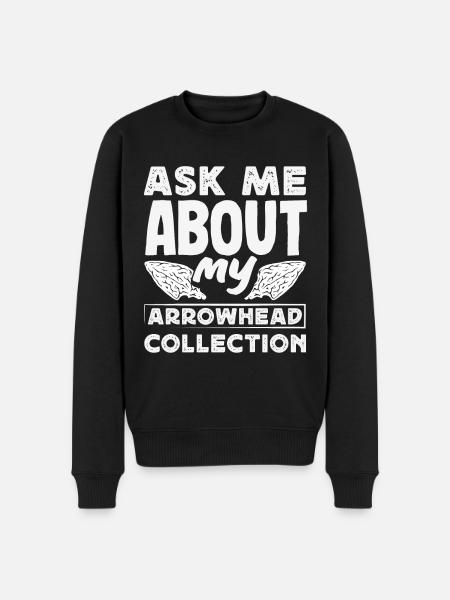Arrowhead Hunter Archery Arrowhead - Men's Premium Organic Jumper - black