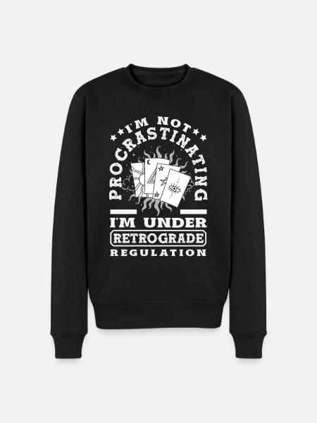 Retrograde planets Mercury retrograde - Men's Premium Organic Jumper - black