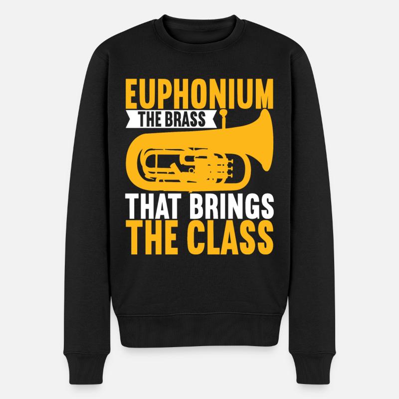 Euphonium Joueur d’euphonium - Pull Premium bio Homme - noir