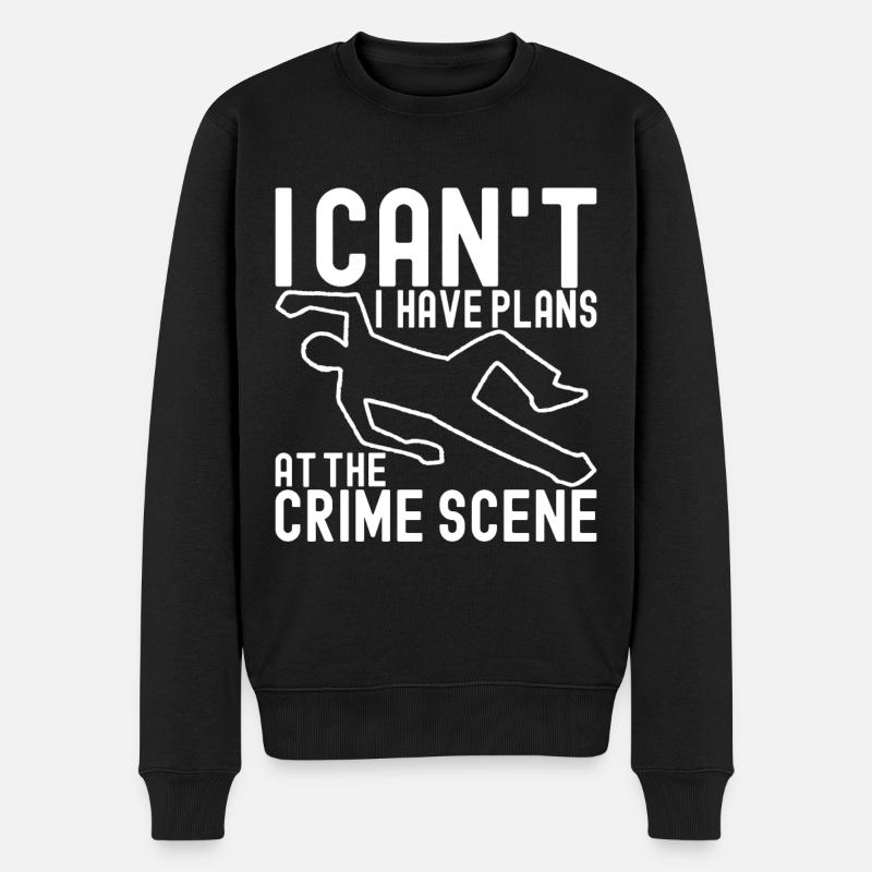 Forensics Forensic Scientist - Men's Premium Organic Jumper - black
