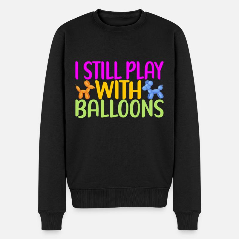 Ballon Animal Ballon Twisting - Pull Premium bio Homme - noir