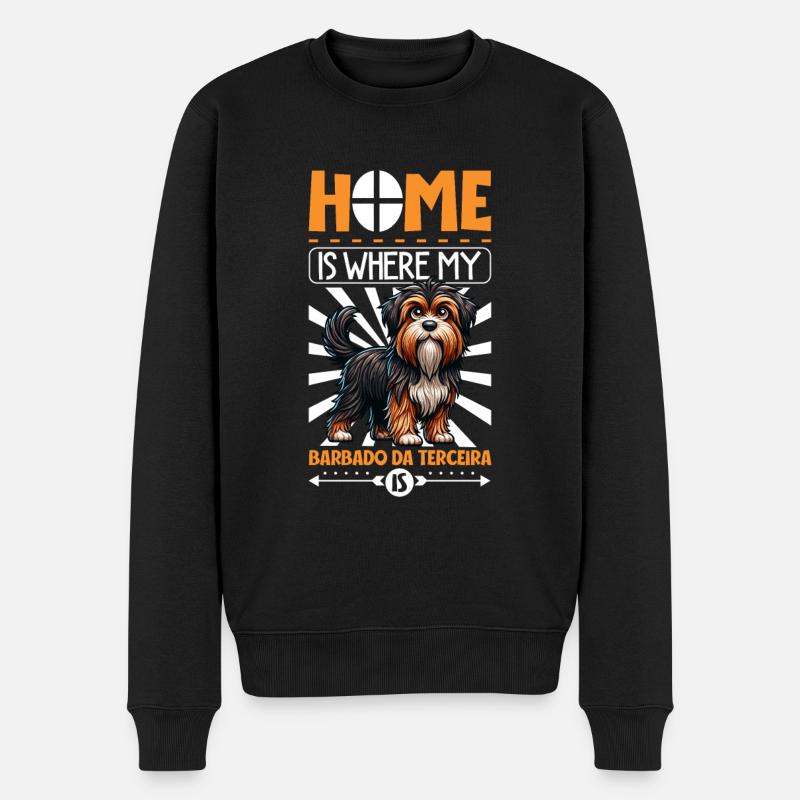 Home - Barbado da Terceira - Men's Premium Organic Jumper - black