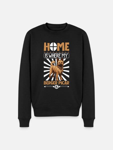 Home - Berger Picar - Men's Premium Organic Jumper - black