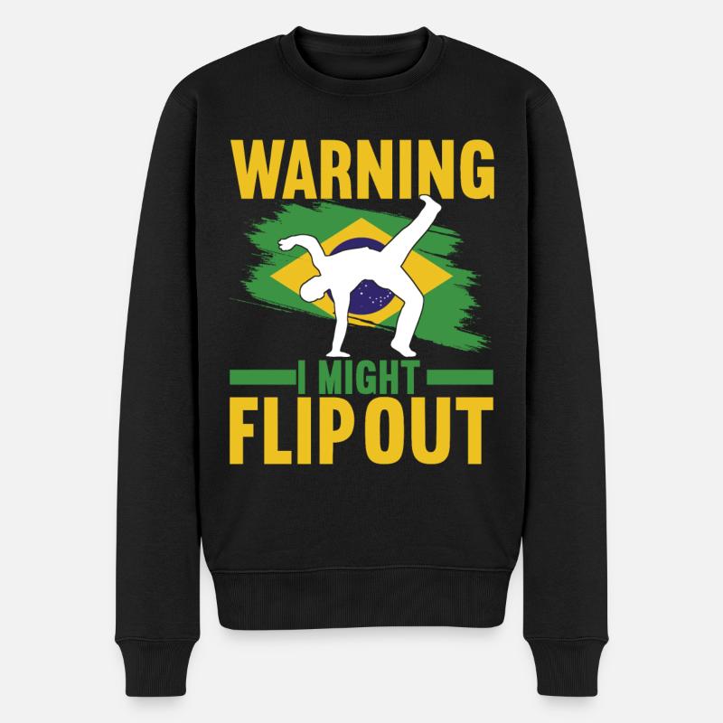 Capoeira Capoeirista - Pull Premium bio Homme - noir