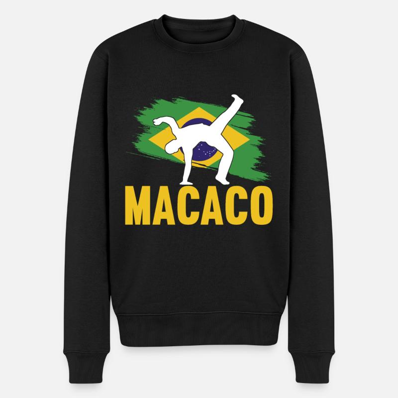 Capoeira Capoeirista - Pull Premium bio Homme - noir