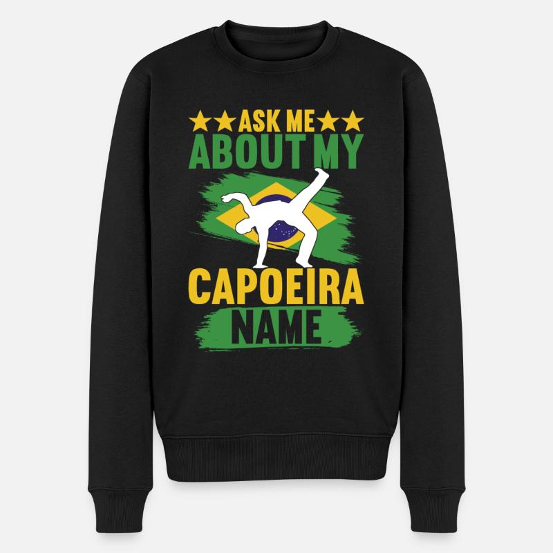 Capoeira Capoeirista - Pull Premium bio Homme - noir