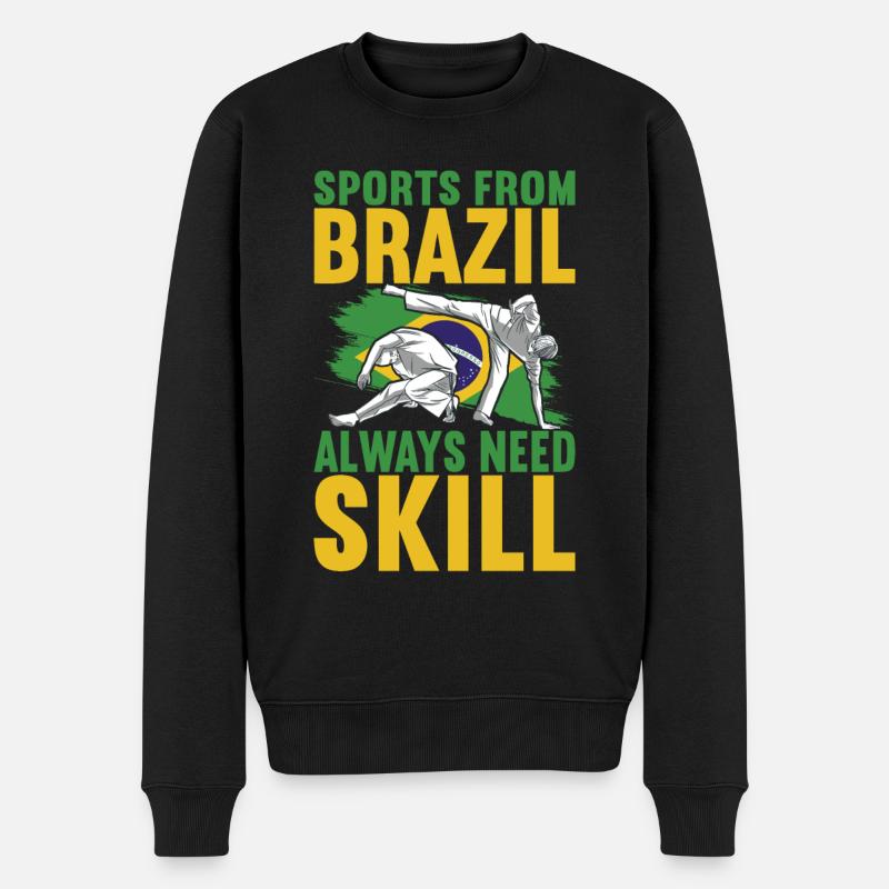 Capoeira Capoeirista - Pull Premium bio Homme - noir