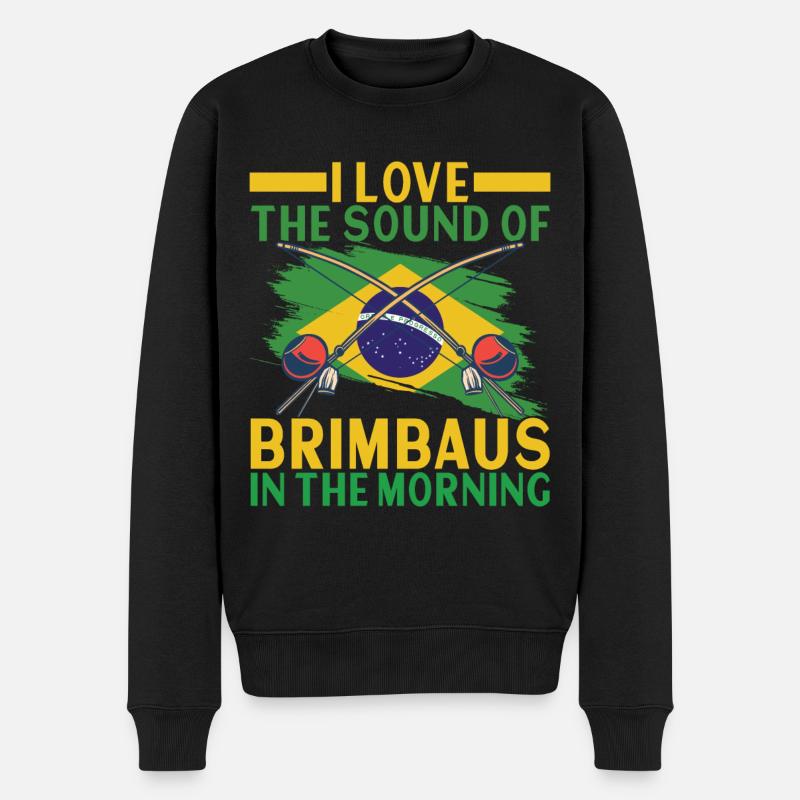 Capoeira Capoeirista - Pull Premium bio Homme - noir