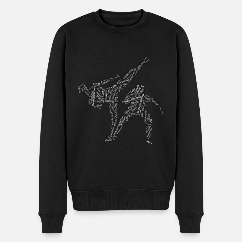 Capoeira Capoeirista - Pull Premium bio Homme - noir