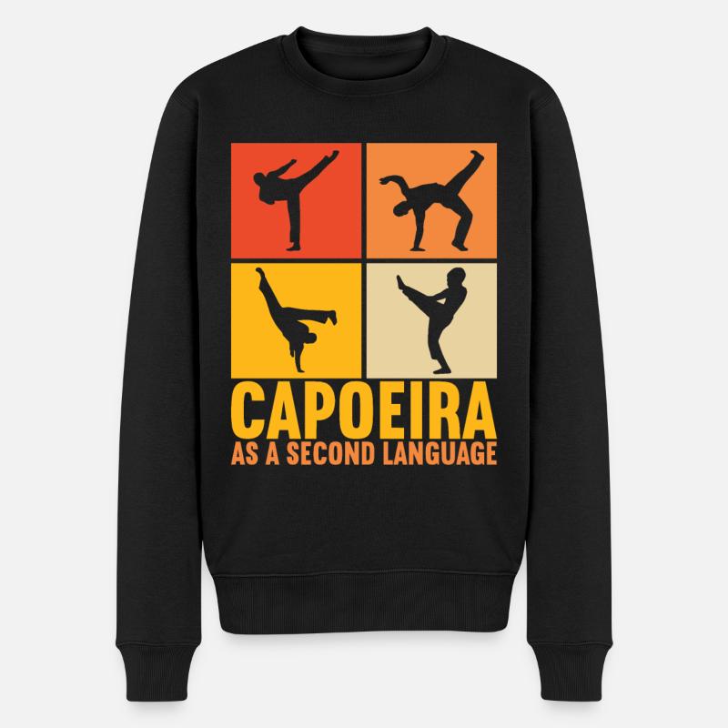 Capoeira Capoeirista - Pull Premium bio Homme - noir