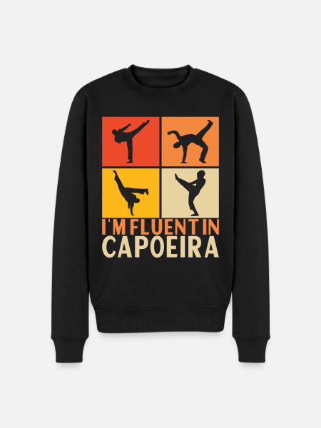 Capoeira Capoeirista - Men's Premium Organic Jumper - black