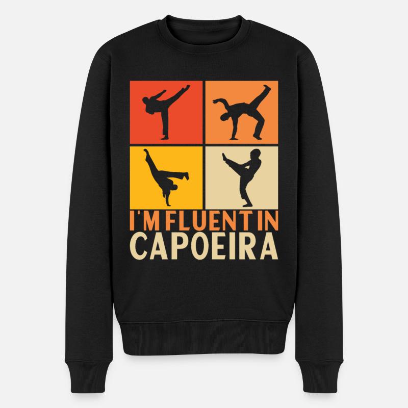 Capoeira Capoeirista - Pull Premium bio Homme - noir