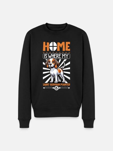 Home - Braque Saint-Germain - Men's Premium Organic Jumper - black