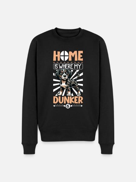 Accueil - Dunker - Pull Premium bio Homme - noir