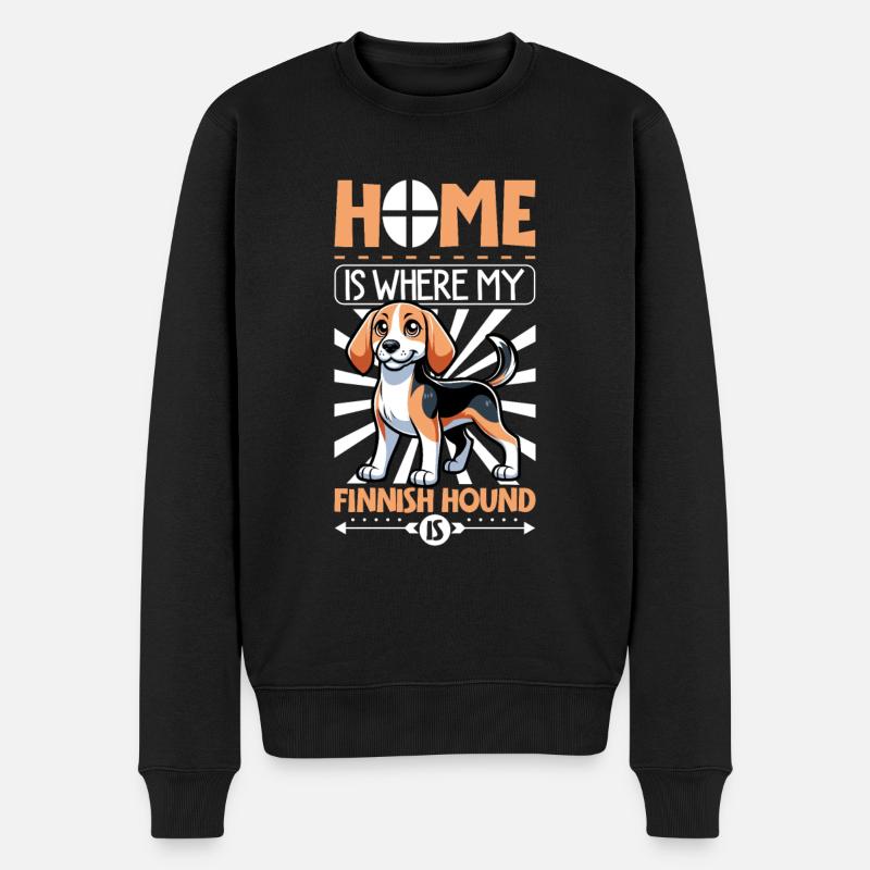 Accueil - Finnish Hound - Pull Premium bio Homme - noir