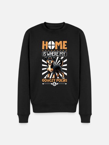 Home - Gonczy Polski - Men's Premium Organic Jumper - black