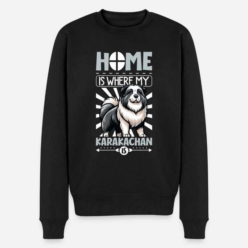 Accueil - Karakachan - Pull Premium bio Homme - noir
