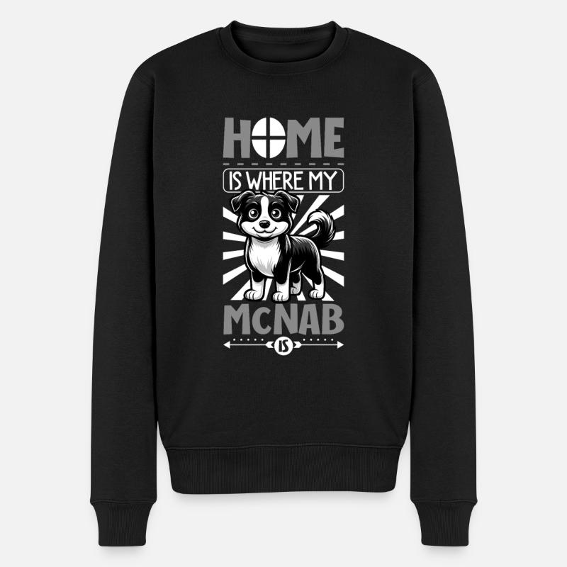 Home - McNab - Men's Premium Organic Jumper - black