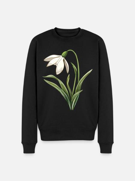 Easter Eostre Pagan Spring - Men's Premium Organic Jumper - black