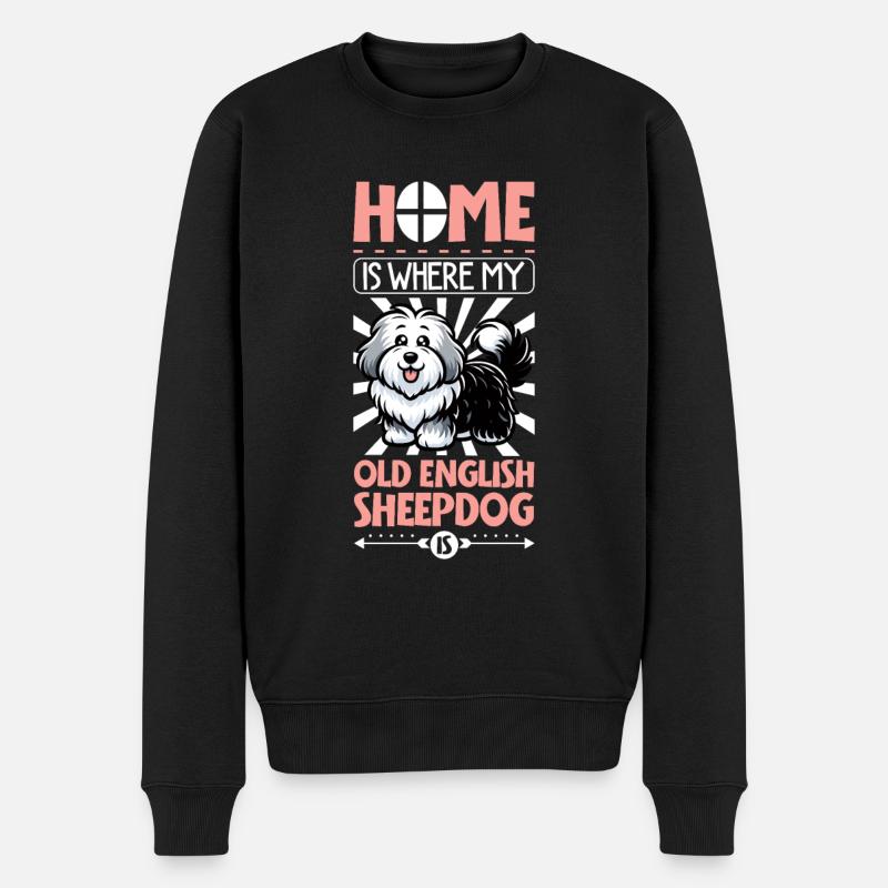 Accueil - Bobtail - Pull Premium bio Homme - noir