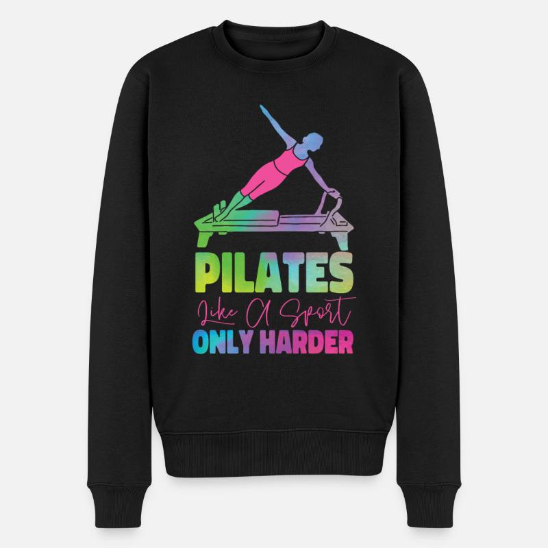 Instructeur de Pilates Enseignant - Pull Premium bio Homme - noir