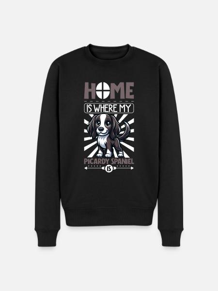 Home - Epagneul Picard - Men's Premium Organic Jumper - black