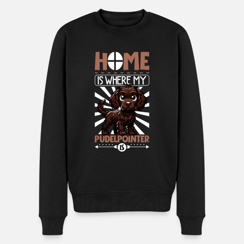 Accueil - Pudelpointer - Pull Premium bio Homme - noir