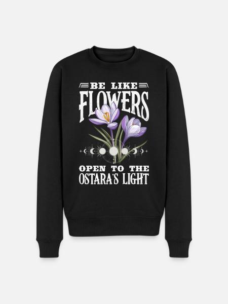 Easter Eostre Pagan Spring - Men's Premium Organic Jumper - black