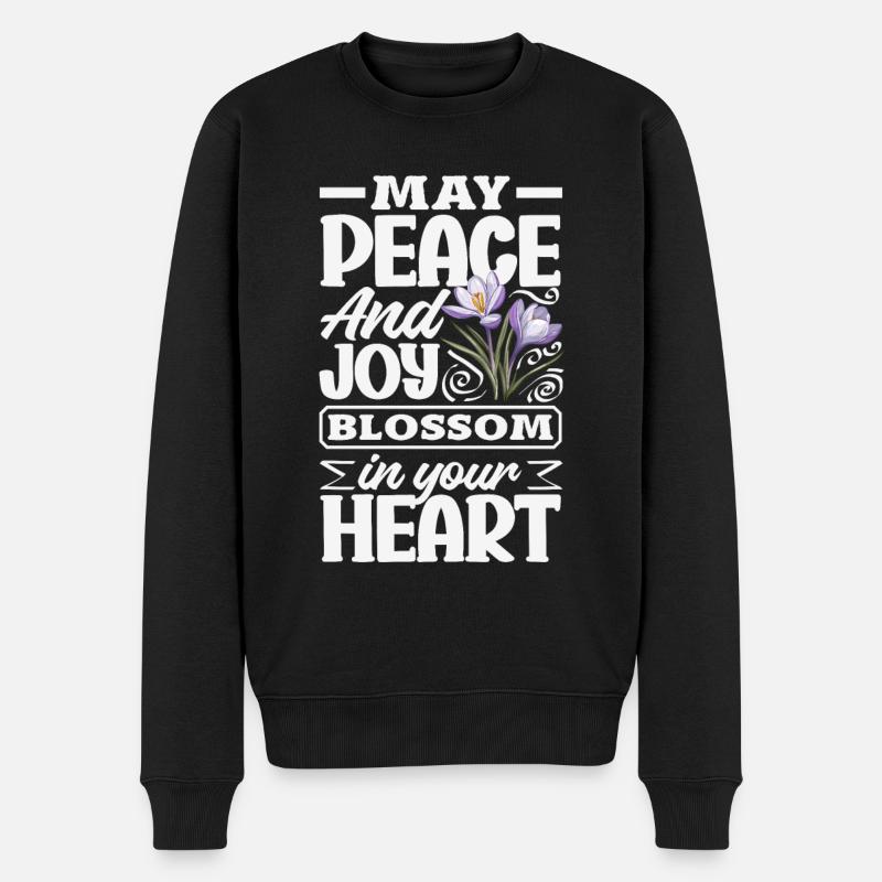 Pâques Eostre Printemps païen - Pull Premium bio Homme - noir