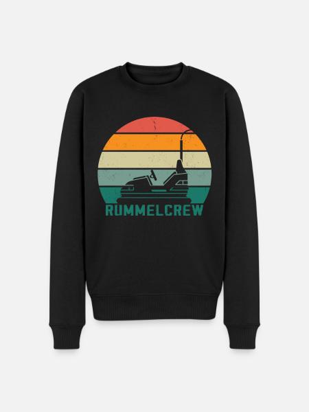 Freizeitpark Kirmes Rummel Autoscooter - Männer Premium Bio Pullover - Schwarz