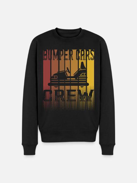 Freizeitpark Kirmes Rummel Autoscooter - Männer Premium Bio Pullover - Schwarz