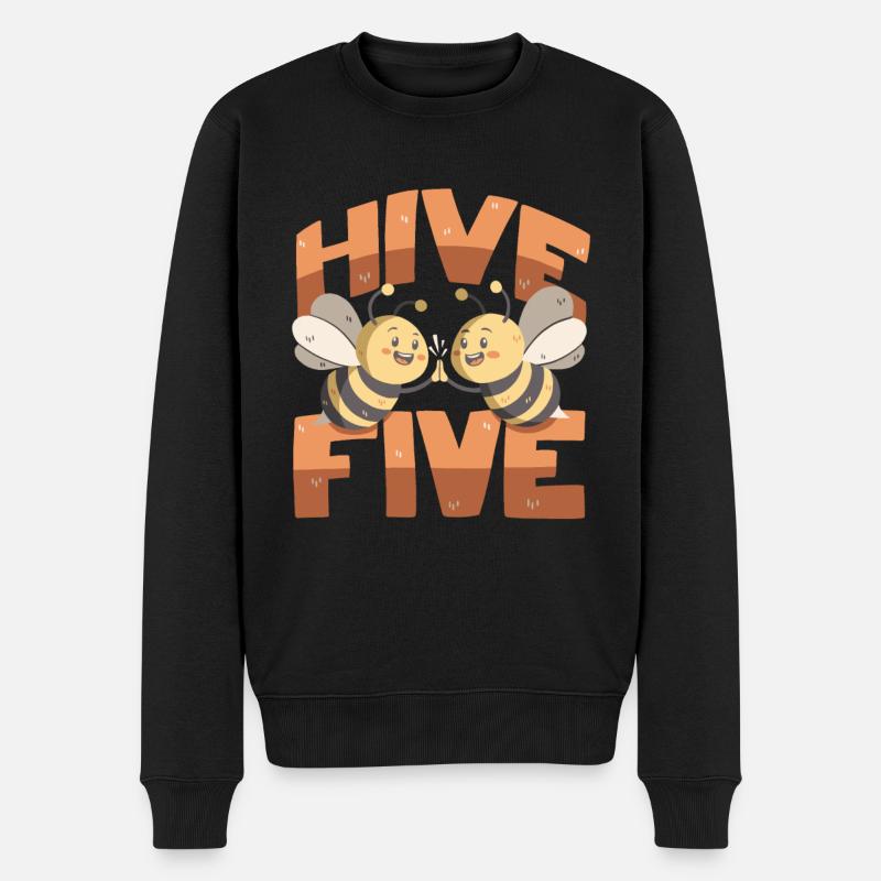 Ruche Cinq - Pull Premium bio Homme - noir