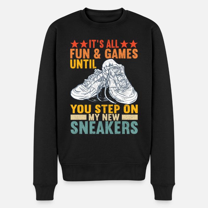 Sneakerhead Sneaker Collector - Pull Premium bio Homme - noir