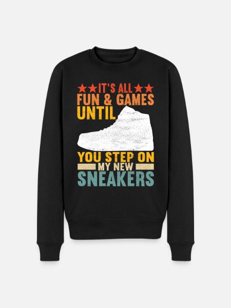 Sneakerhead Sneaker Collector - Men's Premium Organic Jumper - black