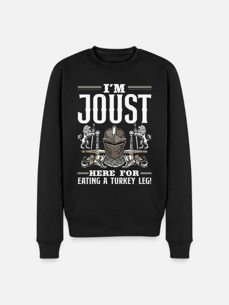 Medieval Sword Festival - Men's Premium Organic Jumper - black