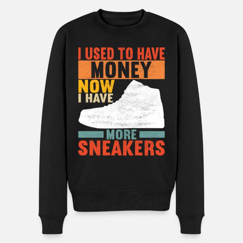 Sneakerhead Sneaker Collector - Pull Premium bio Homme - noir