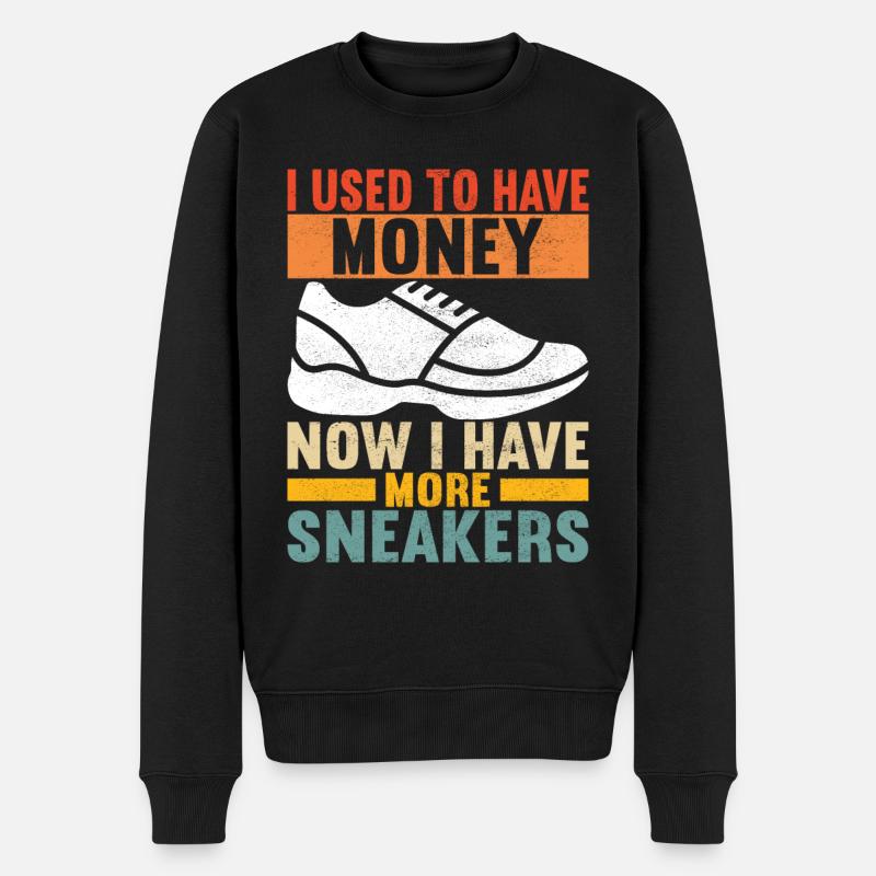 Sneakerhead Sneaker Collector - Männer Premium Bio Pullover - Schwarz