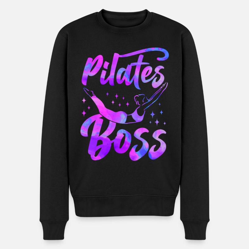 Instructeur de Pilates Professeur de Pilates - Pull Premium bio Homme - noir