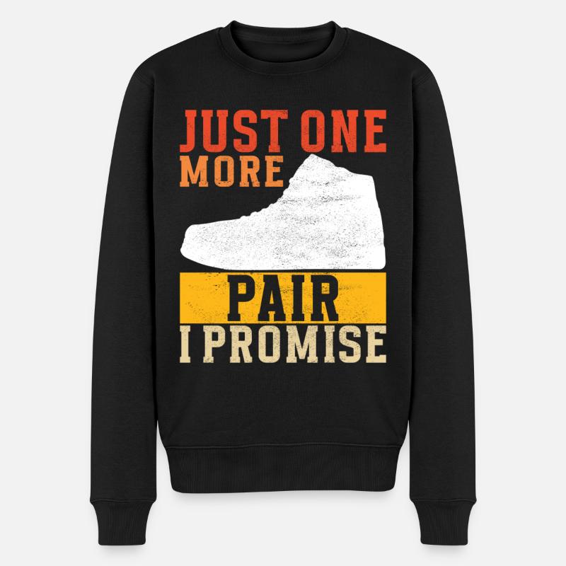 Sneakerhead Collectionneur de baskets - Pull Premium bio Homme - noir